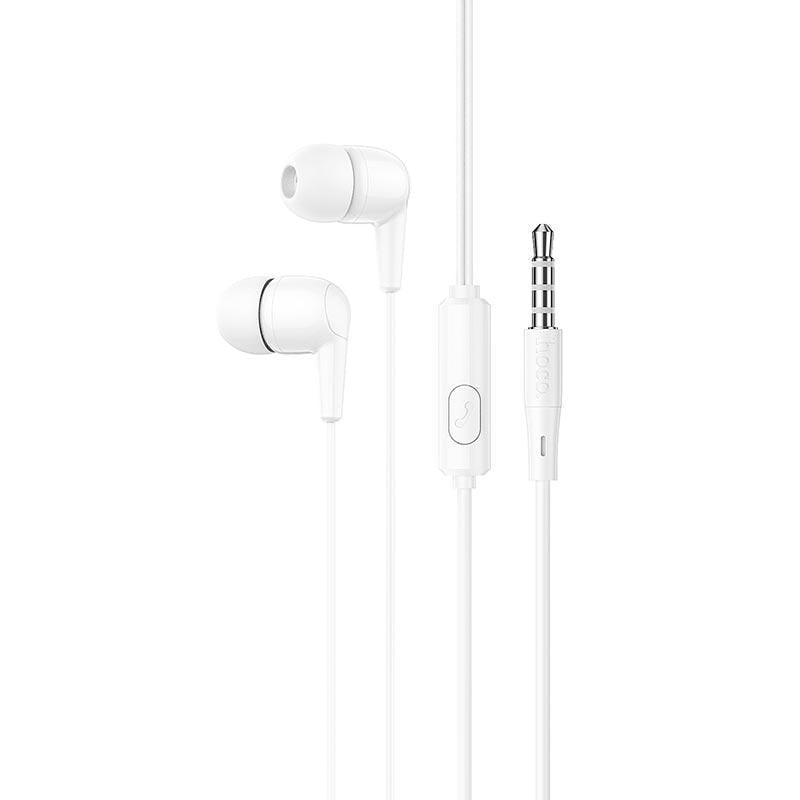 Наушники Hoco Enjoy универсальные earphones with mic M97 1,2 м White (554248)