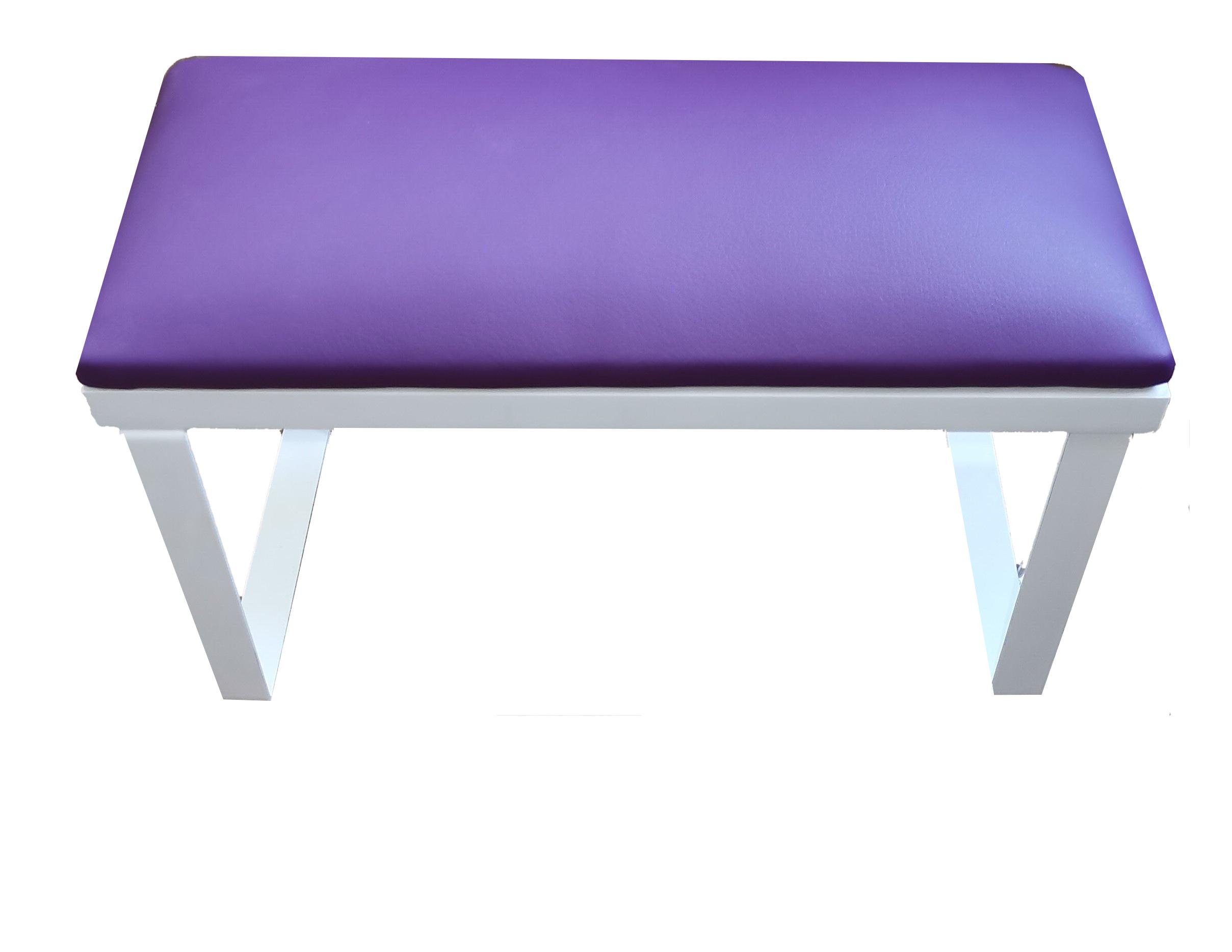 Металлическая подставка для рук 320 х 200 мм Белый с фиолетовым - фото 2
