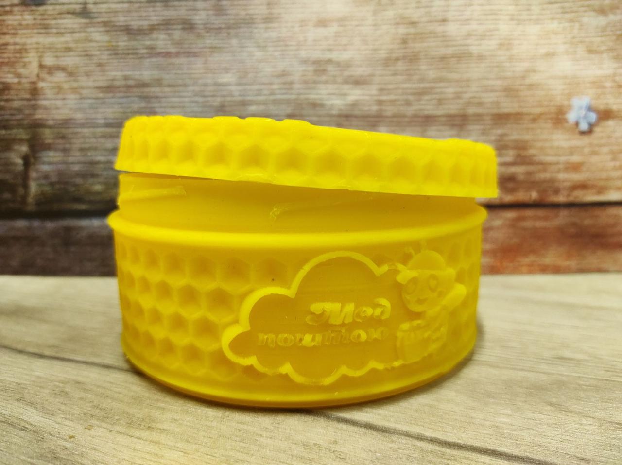 Мед Різнотрав'я у баночці з воску 500 мл (2741864374)