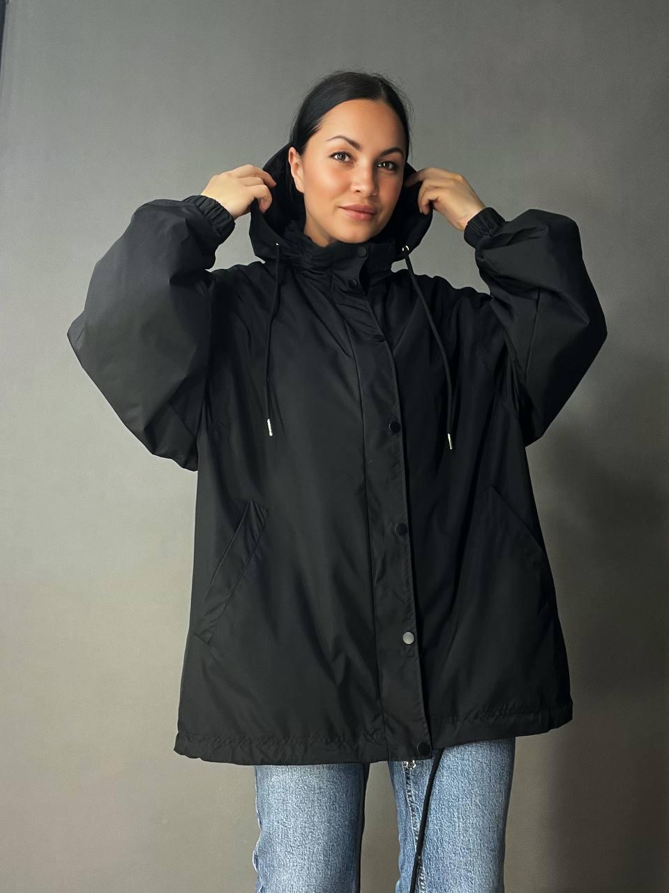 Куртка жіноча Lady Yep 9096-1 з капюшоном OS Чорний (26755943)