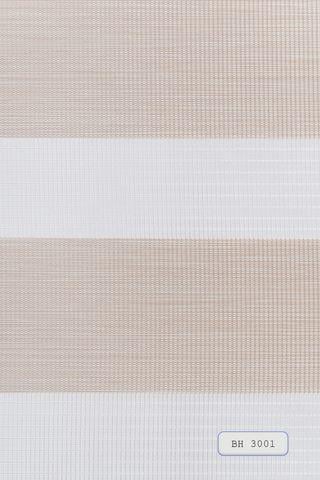 Ролета тканинна Sun Window День-ніч 55х150 см BH 3001 Пісочний (10513857) - фото 2