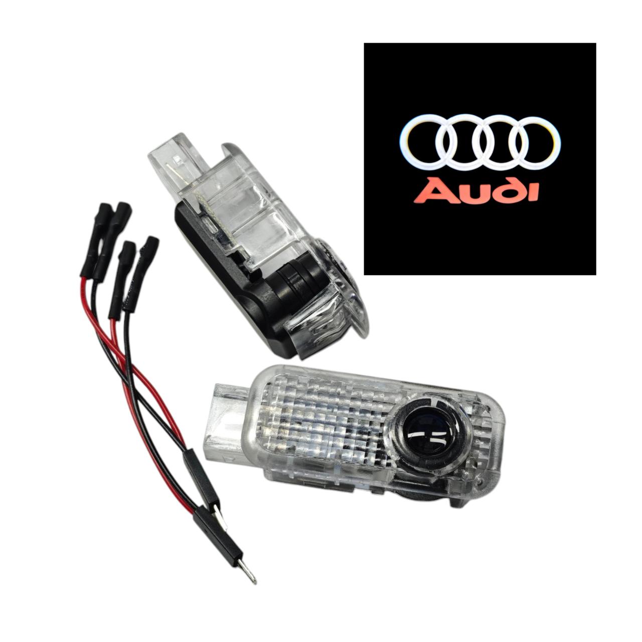 Подсветка на дверь автомобиля штатная с логотипом Audi (2473845201) - фото 3