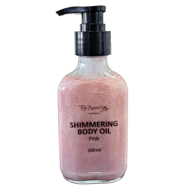 Масло для тіла мерехтливе Top Beauty Shimmering Body Oil Pink 100 мл (900030)