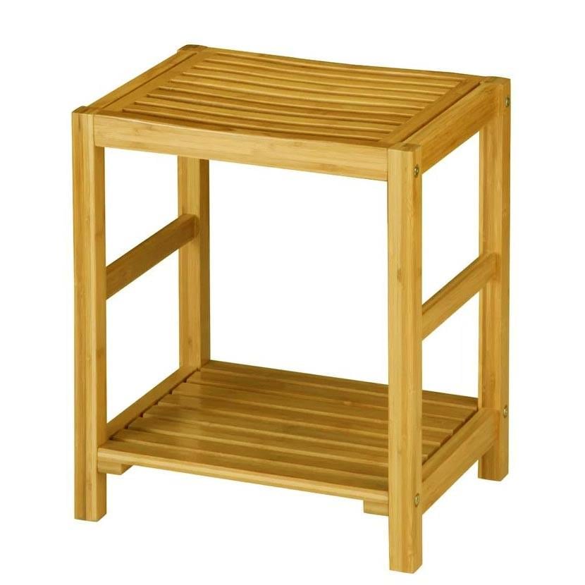 Табурет для ванной из дерева Родоста Карри (ТВН-008803)