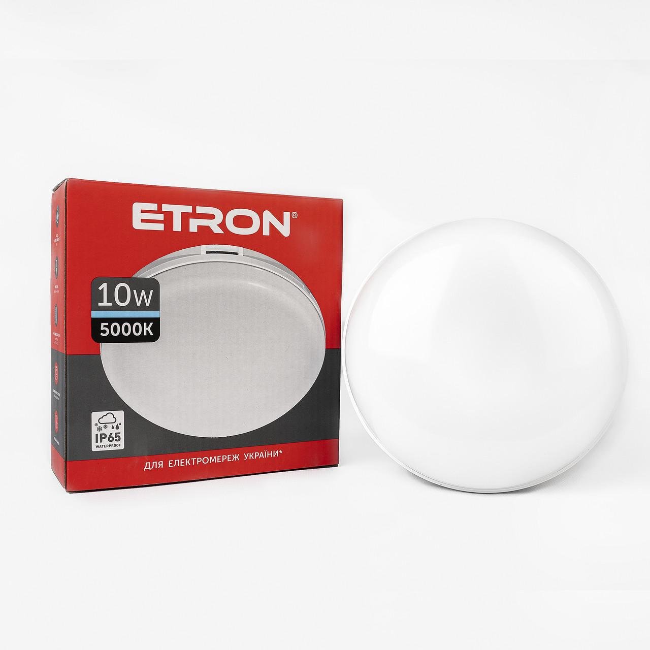 Світильник світлодіодний ETRON Communal 1-ESP-502-C 10 W 5000 K circle