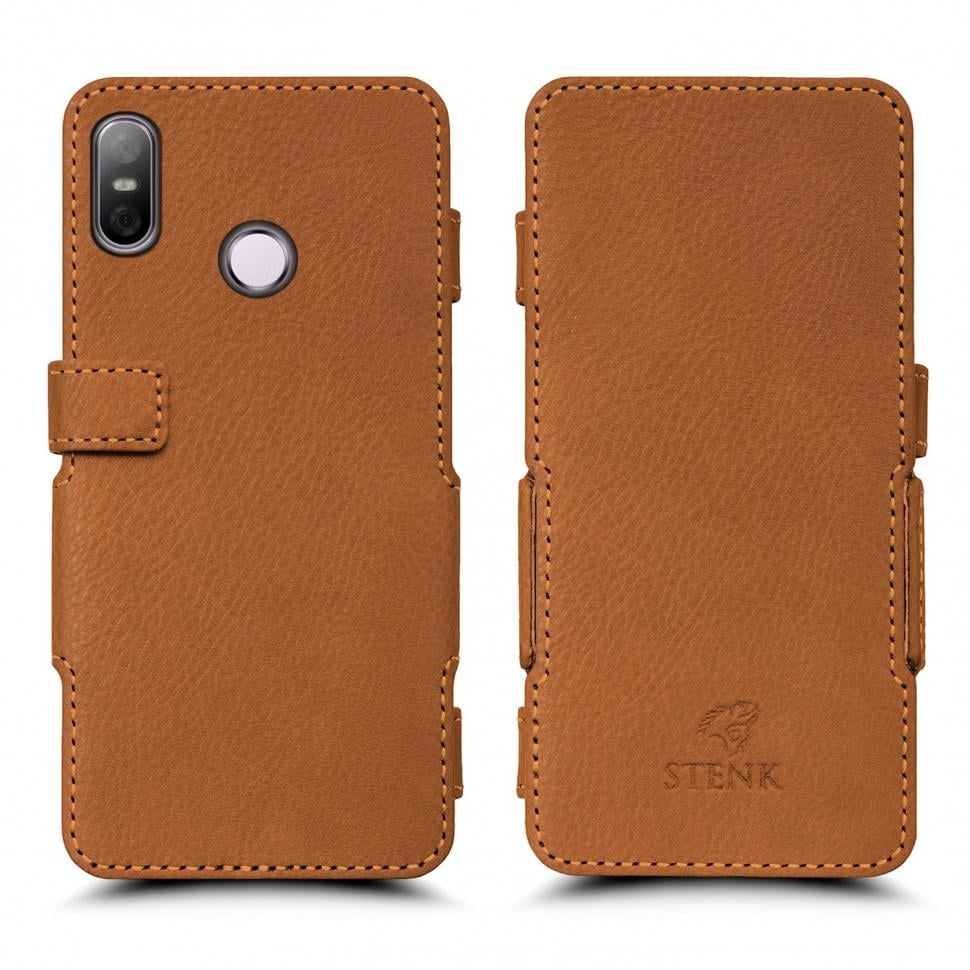 Чехол книжка Stenk Prime для HTC U12 Life Camel (63641)
