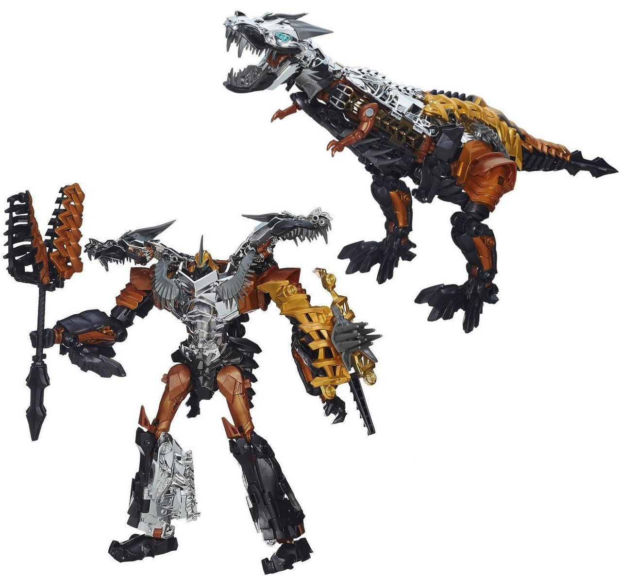 Трансформер Hasbro Grimlock TF4 Leader 25 см (A6518/A6516) - фото 3