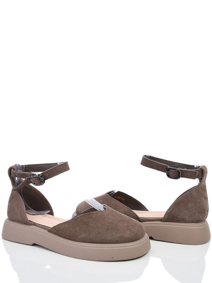 Туфли замшевые ITTS TTPN738-2 р. 39 Коричневый Туфли замшевые ITTS TTPN738-2 р. 39 Коричневый