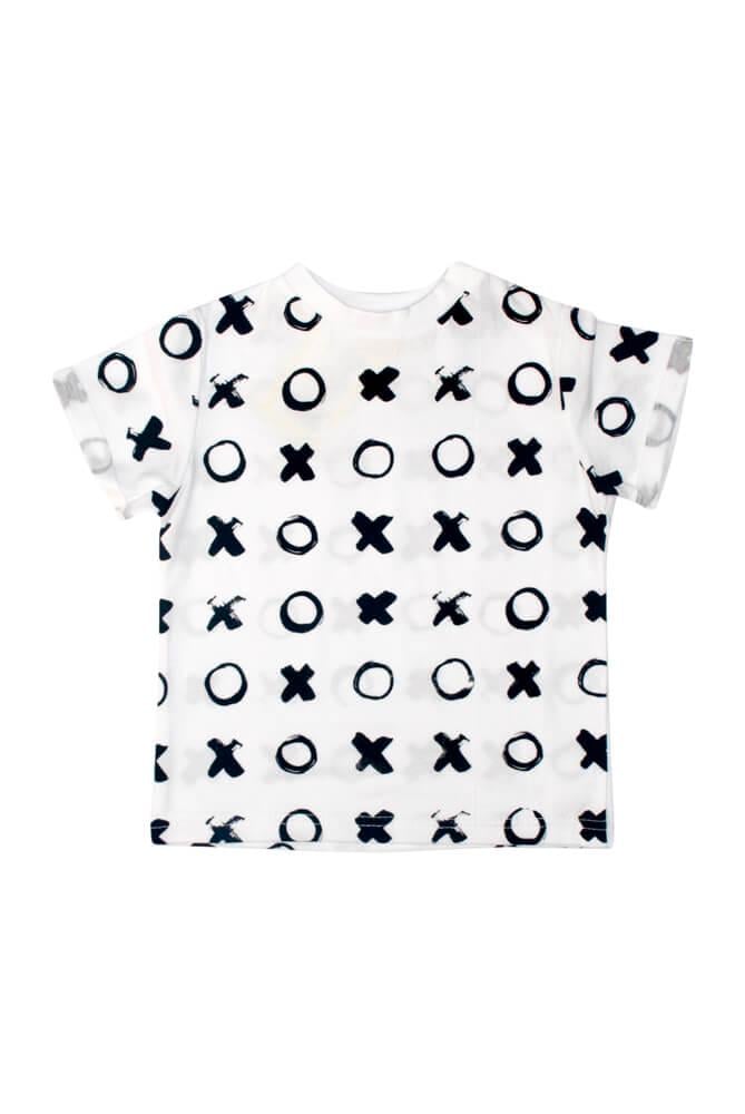 Футболка детская Hugs and kisses 92 см Белый (1679-92)