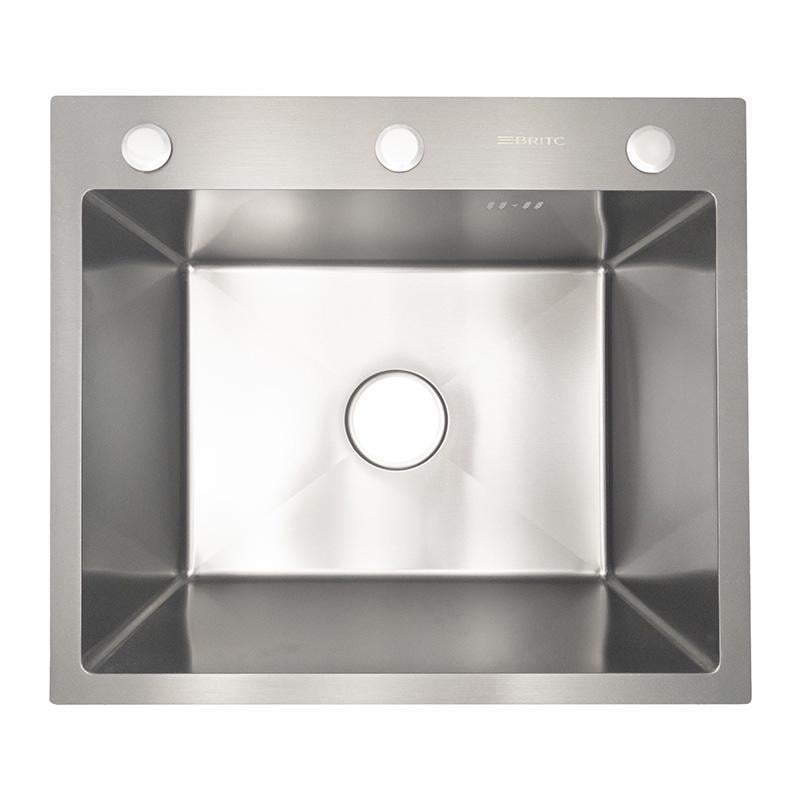 Кухонна мийка Britc HM HS5545 Нержавіюча сталь