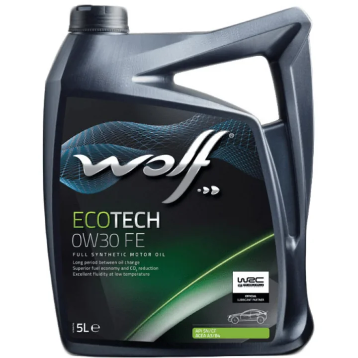 Моторное масло WOLF Ecotech FE 0W-30 5 л (8309403) Моторное масло WOLF Ecotech FE 0W-30 5 л (8309403)