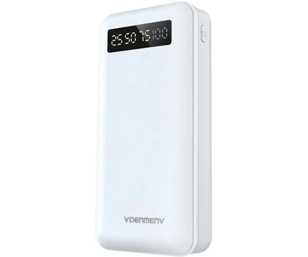 Батарея дополнительная Denmen DP22 30000 mAh White Батарея дополнительная Denmen DP22 30000 mAh White