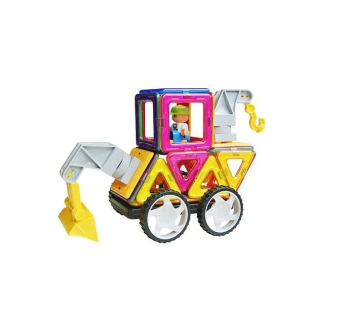 Конструктор дитячий Magplayer MPT-64 магнітний набір бокс 64 елементи (iz16637)