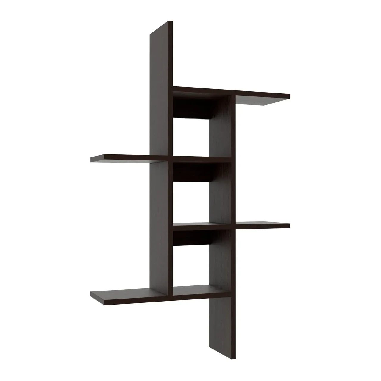 Полиця навісна Kontinent ПН-7 63х18х107 см Венге Магія (85911872) - фото 1 Полиця навісна Kontinent ПН-7 63х18х107 см Венге Магія (85911872) - фото 1