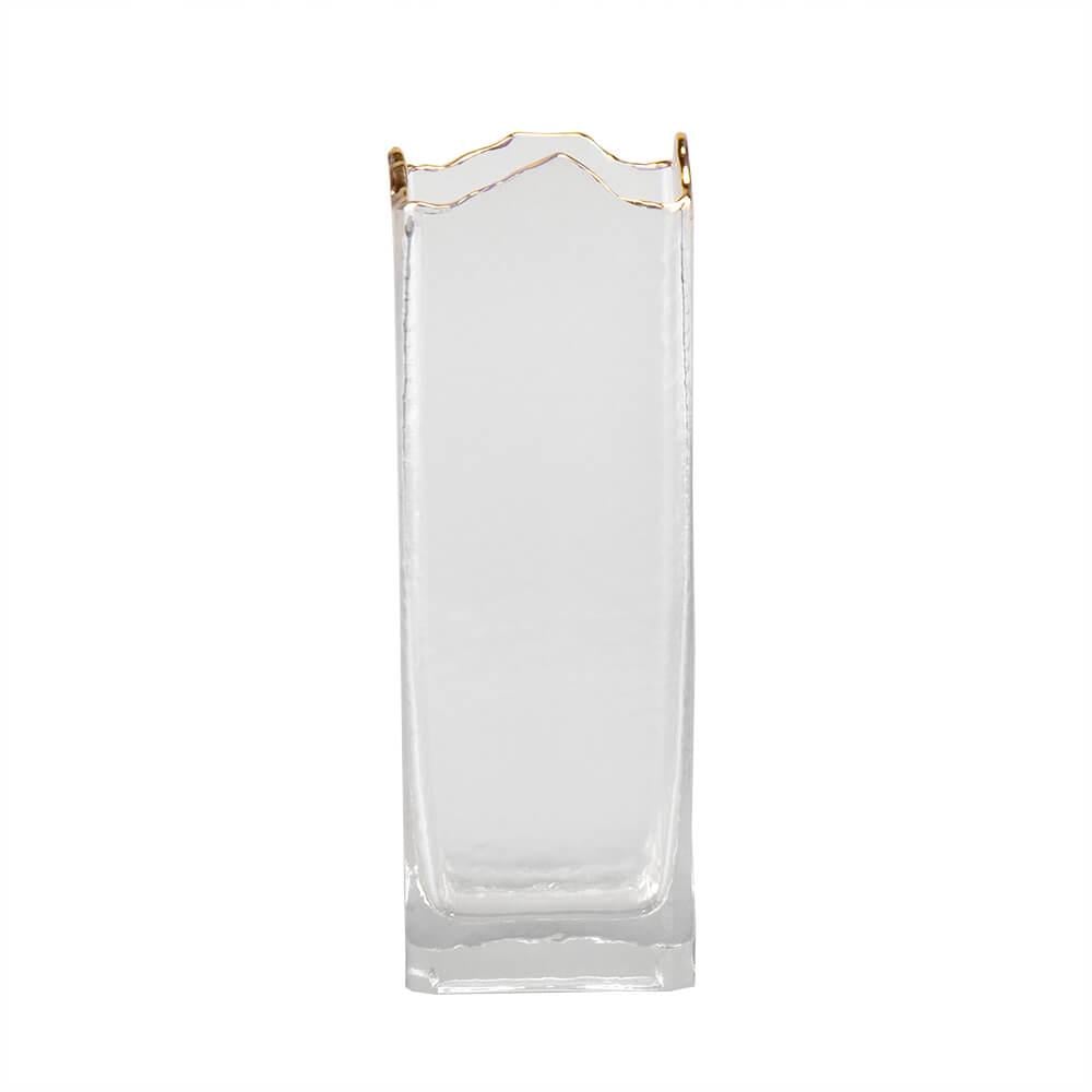 Настільна скляна ваза Light House Вершина 28,5 см Прозорий