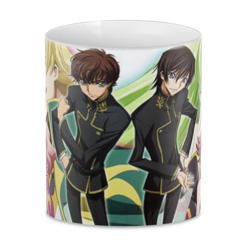 Чашка GeekLand Code Geass Лелуш Ламперуж с другими героями 330 мл (CG.02.10) - фото 3