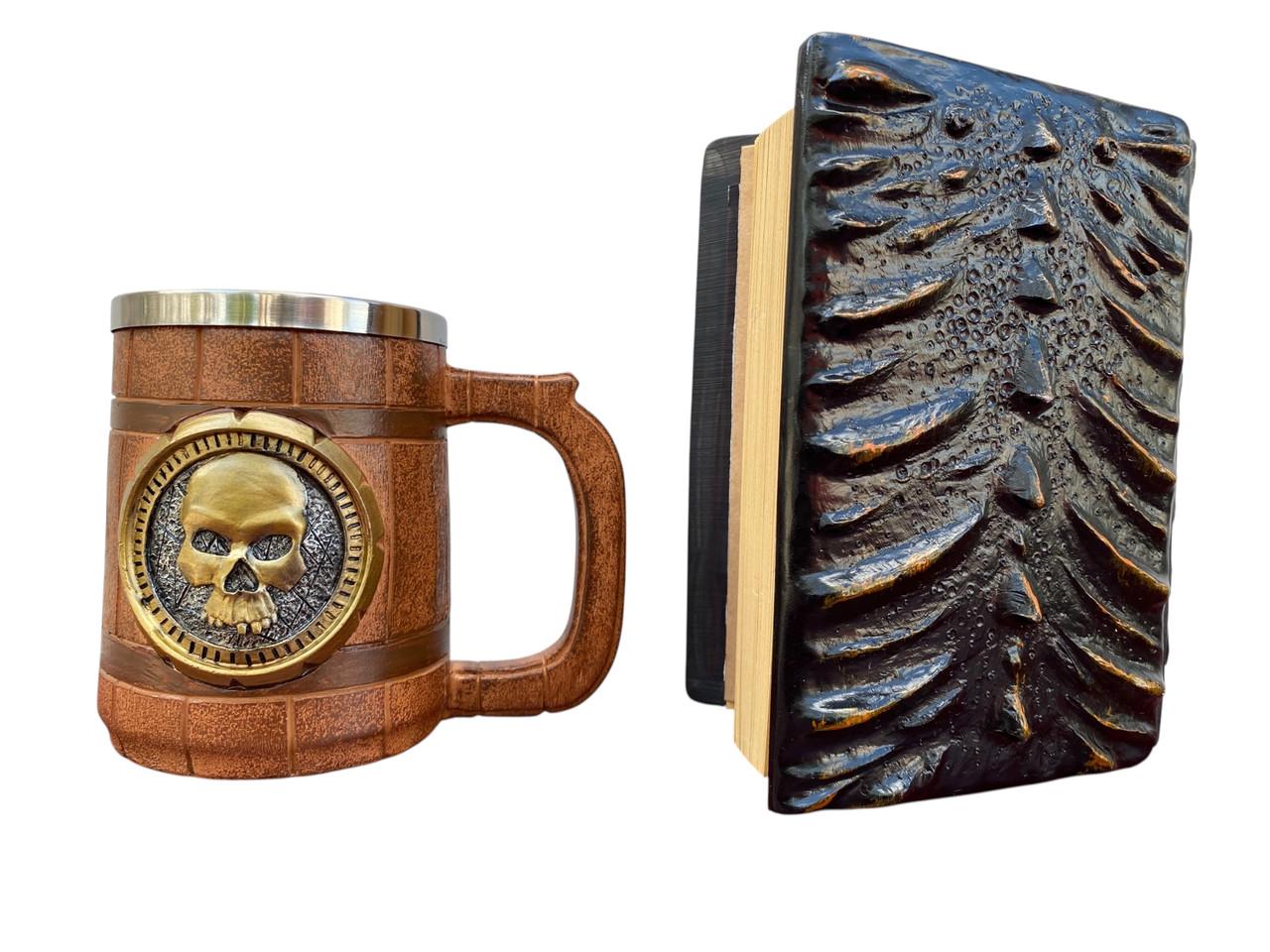 Подарунковий набір Кухоль 3D Череп Gold Rose/Блокнот 3D Жар Серця Дракона (2746592569) - фото 2 Подарунковий набір Кухоль 3D Череп Gold Rose/Блокнот 3D Жар Серця Дракона (2746592569) - фото 2