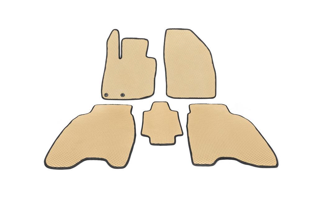 Коврики EVA для Honda Civic HB 2006-2012 гг Бежевый (121853)