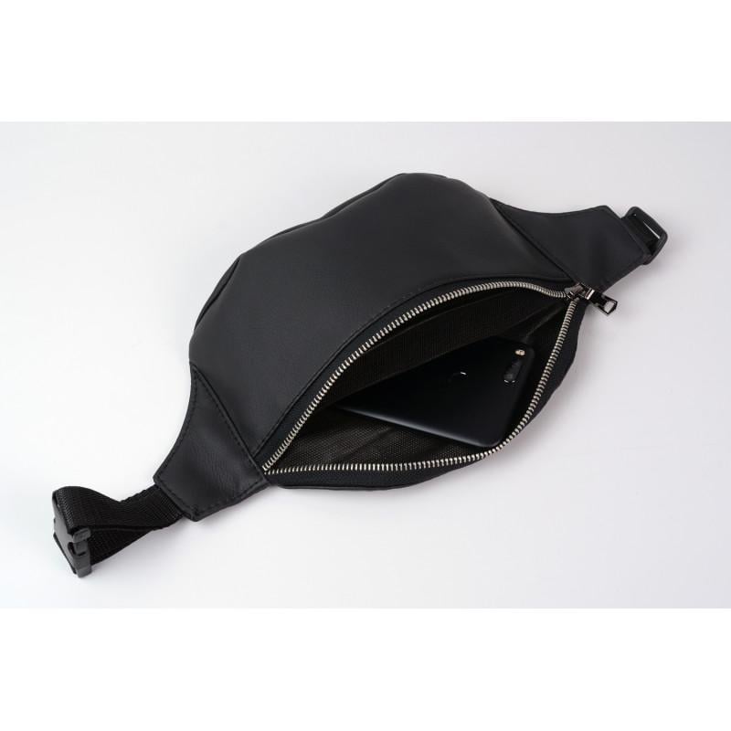 Сумка бананка на пояс Sambag Tirso MSSm 31x12x5 см Черный - фото 6 Сумка бананка на пояс Sambag Tirso MSSm 31x12x5 см Черный - фото 6