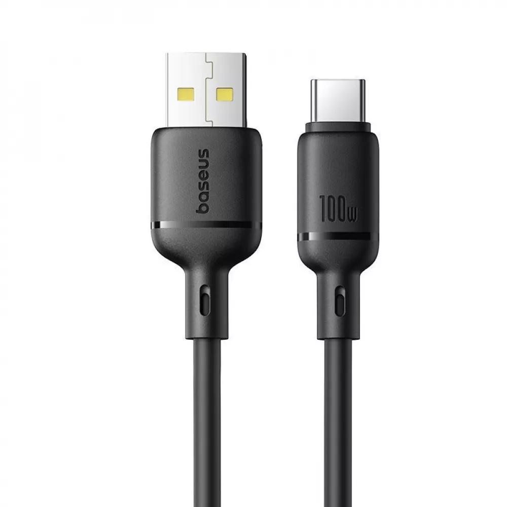 Кабель BASEUS P10377703113-00 USB to Type-C 1 м 2.4A Black (26450413)