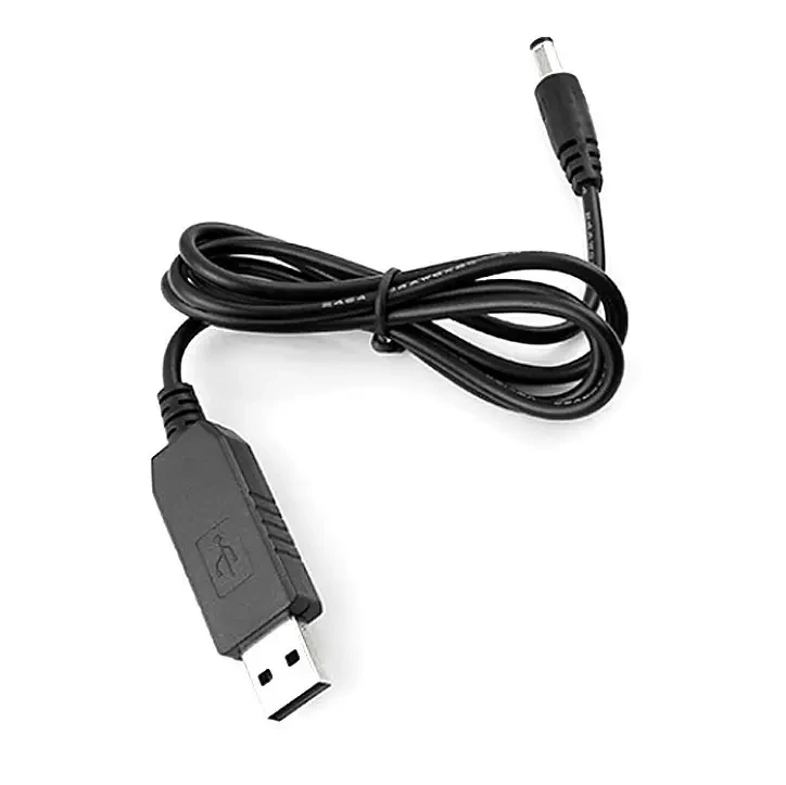 Кабель для питания роутера от повербанка USB 5V to 12V DC 5.5х2.1 USB 5V to 12V DC 1 м (8445) - фото 7 Кабель для питания роутера от повербанка USB 5V to 12V DC 5.5х2.1 USB 5V to 12V DC 1 м (8445) - фото 7