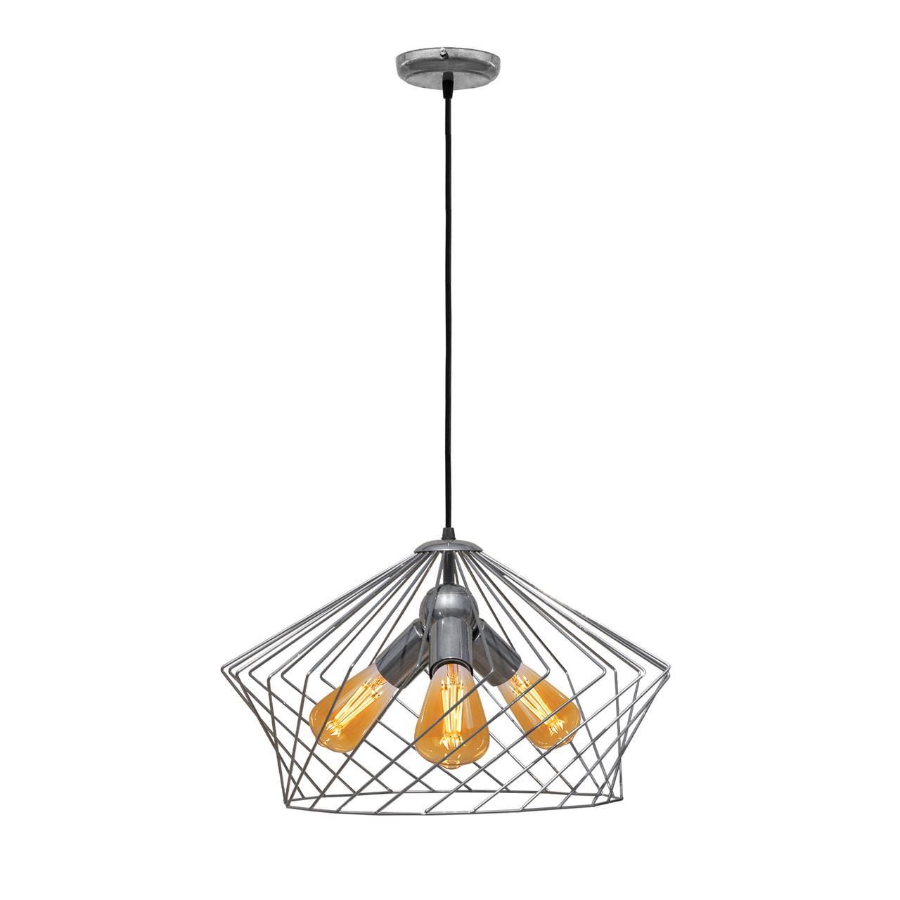 Подвесной светильник лофт MSK ELECTRIC Camelia NL 3329-3 CR (615630)