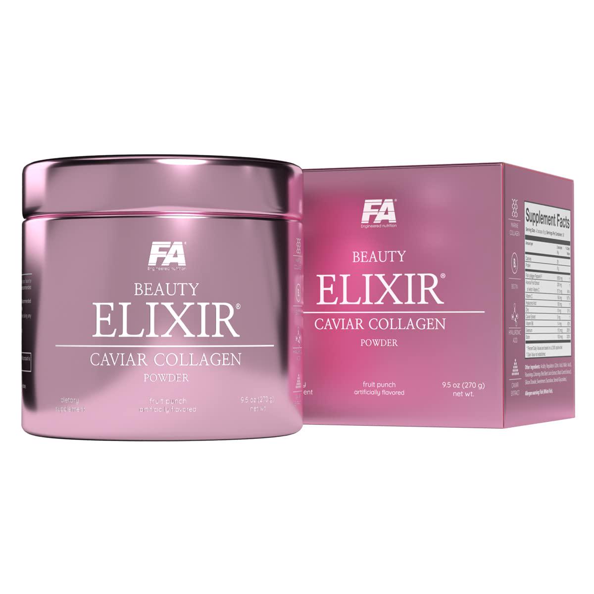 Коллаген Fitness Authority Beauty Elixir Caviar Collagen Fruit Punch 270 г