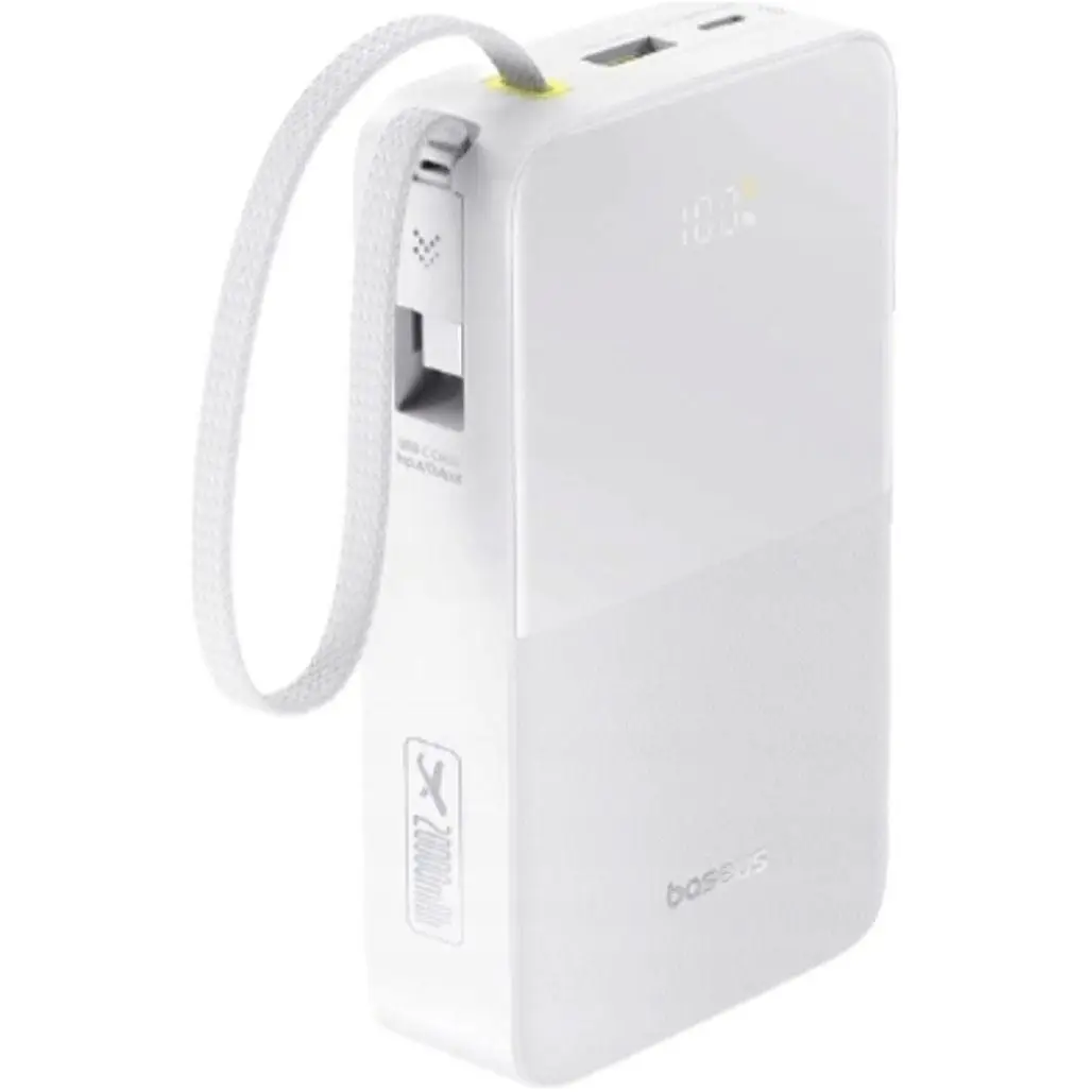 Батарея портативна BASEUS EnerFill FC51 Bipow2 Pro 20000mAh 22,5W E0027700 White