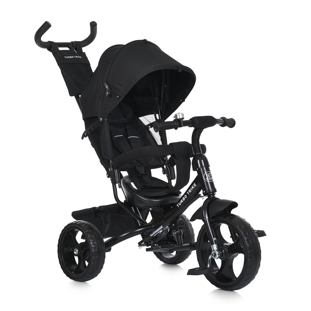 Детский велосипед трехколесный Turbo Trike MT 1005 EVA Черный (715838703) - фото 1