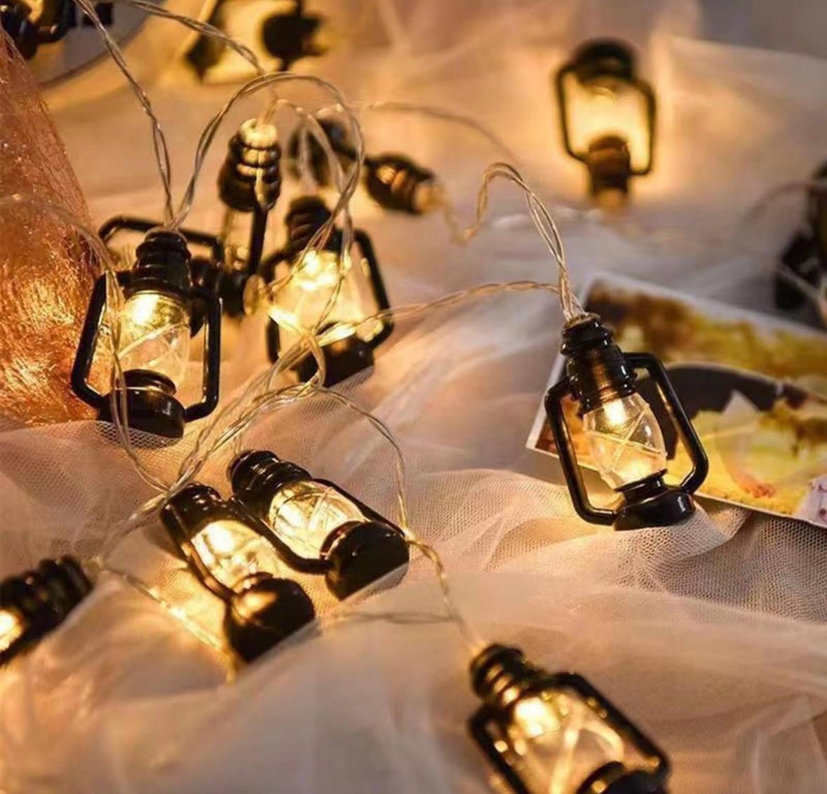 Гирлянда нитка Ретро фонарики 4,3 м от USB (45674d00) - фото 4 Гирлянда нитка Ретро фонарики 4,3 м от USB (45674d00) - фото 4