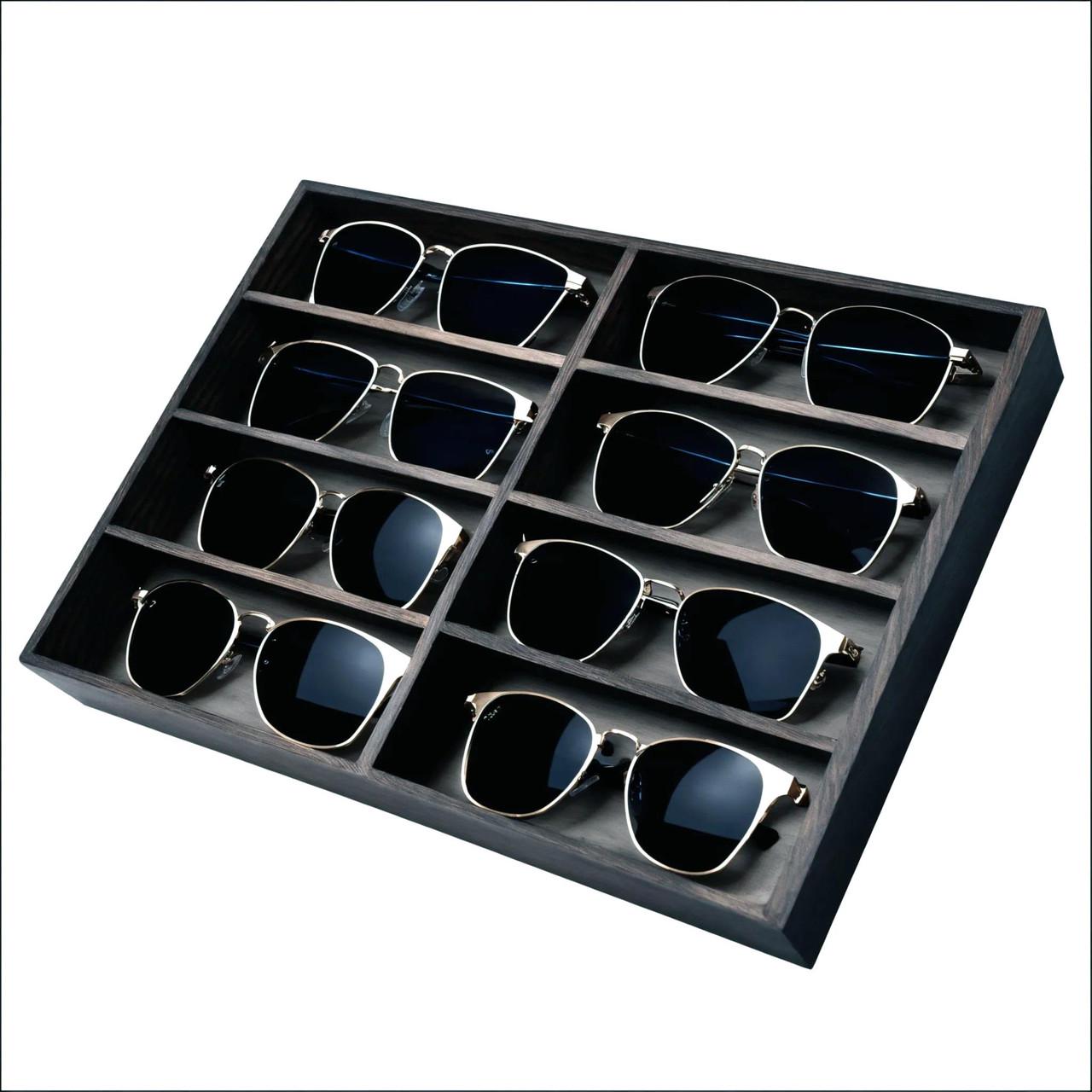 Органайзер для окулярів з дерева Ольтарі 8 Венге (ОЧК-806512)