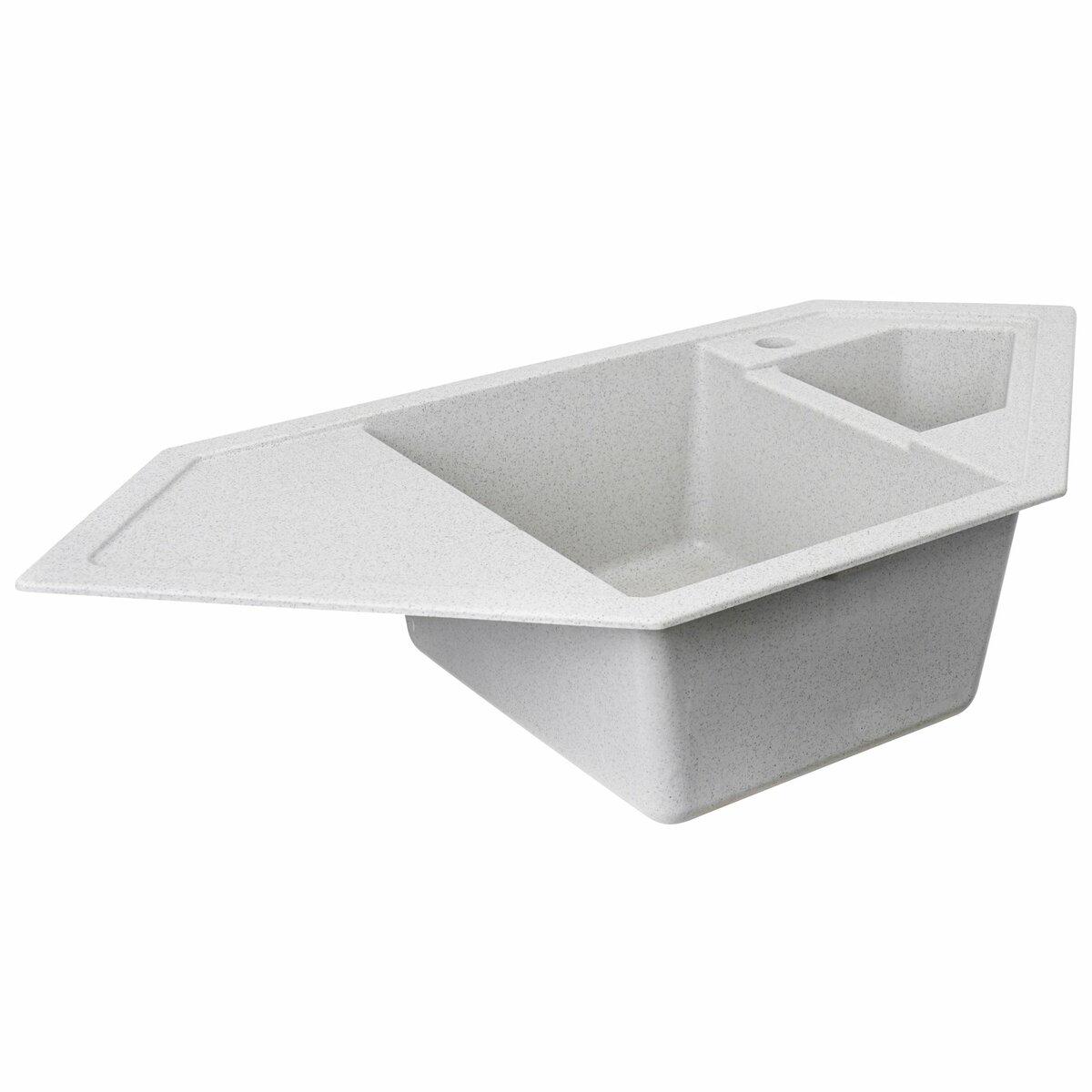 Мийка для кухні гранітна Platinum 9950 PANDORA Топаз матовий (9950-20) - фото 2 Мийка для кухні гранітна Platinum 9950 PANDORA Топаз матовий (9950-20) - фото 2