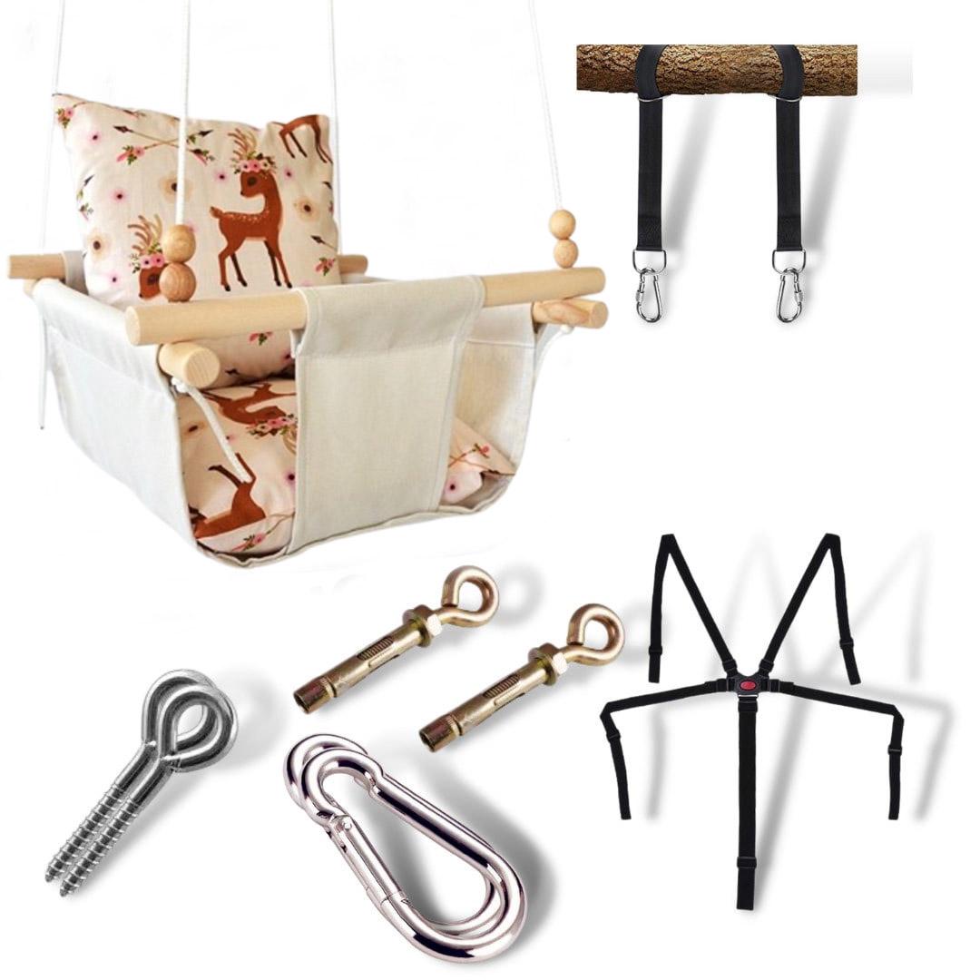 Дитяча гойдалка Infancy Оленя Молочне (9677830)