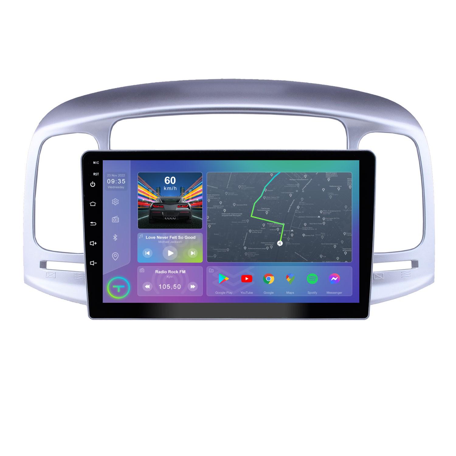 Автомагнитола штатная Torssen F96128 для Hyundai Accent 2006-2011 г. 4G/Carplay/DSP 6/128 GB 9" (202270532)
