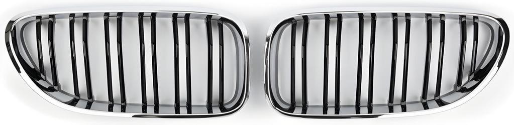Ноздры GBT для BMW 6 M-Look F12/F13/F06 2011-2015 гг. пластик Черный (27669343)