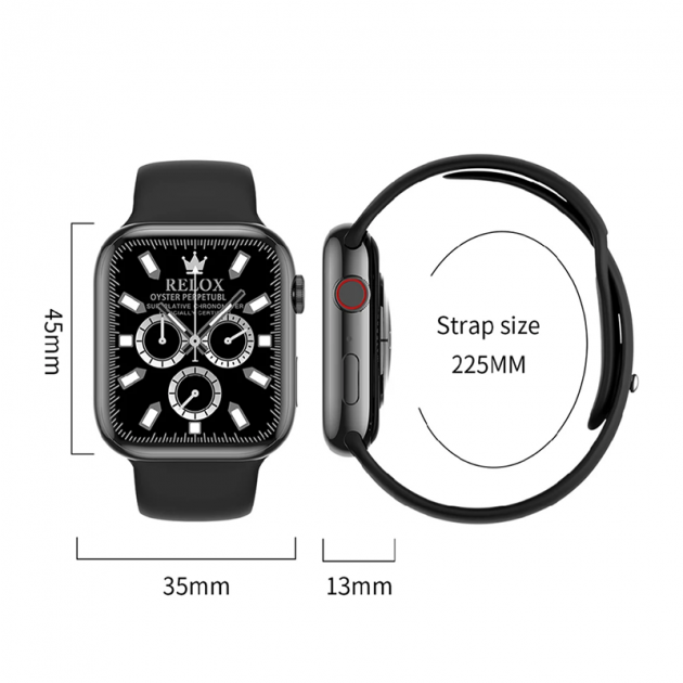 Смарт-часы Aspor Series 8 Pro Черный (1920593744) - фото 3