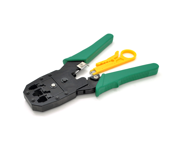 Инструмент для обжима RJ45 и RJ12/11 Merlion MLT-4 Green (YT-MLT- 4)