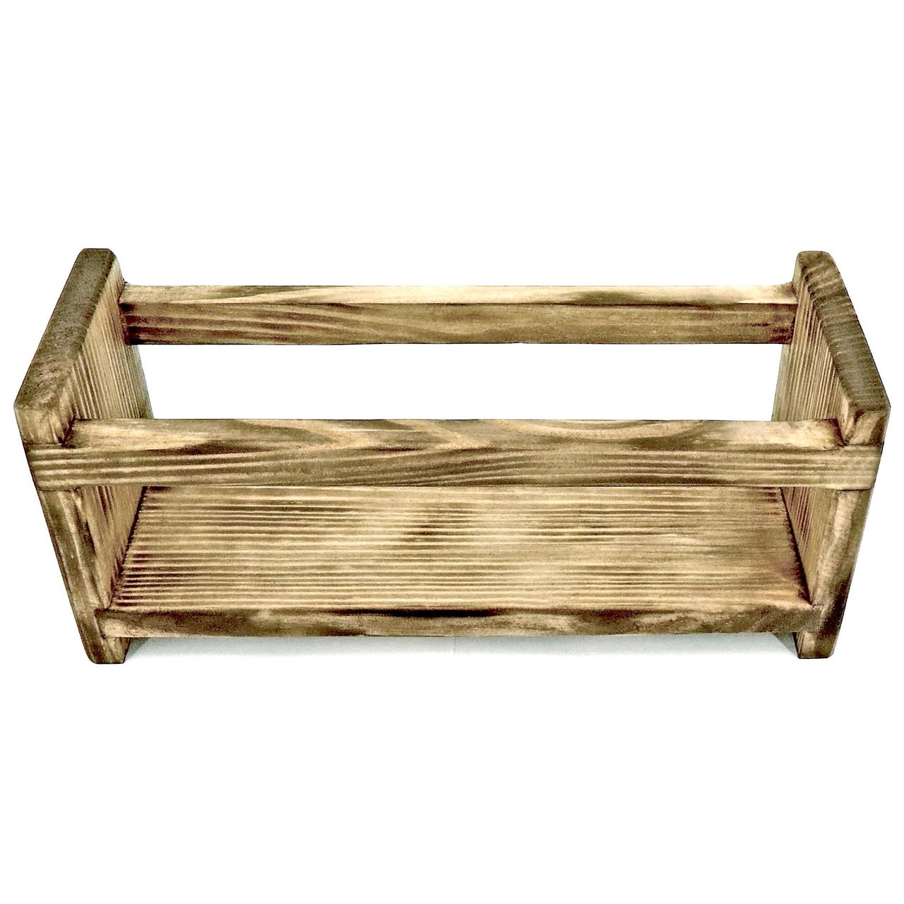 Полка для ванной настольная из дерева Джарлинг 27 Бенгала (ВНО-270227) - фото 2 Полка для ванной настольная из дерева Джарлинг 27 Бенгала (ВНО-270227) - фото 2