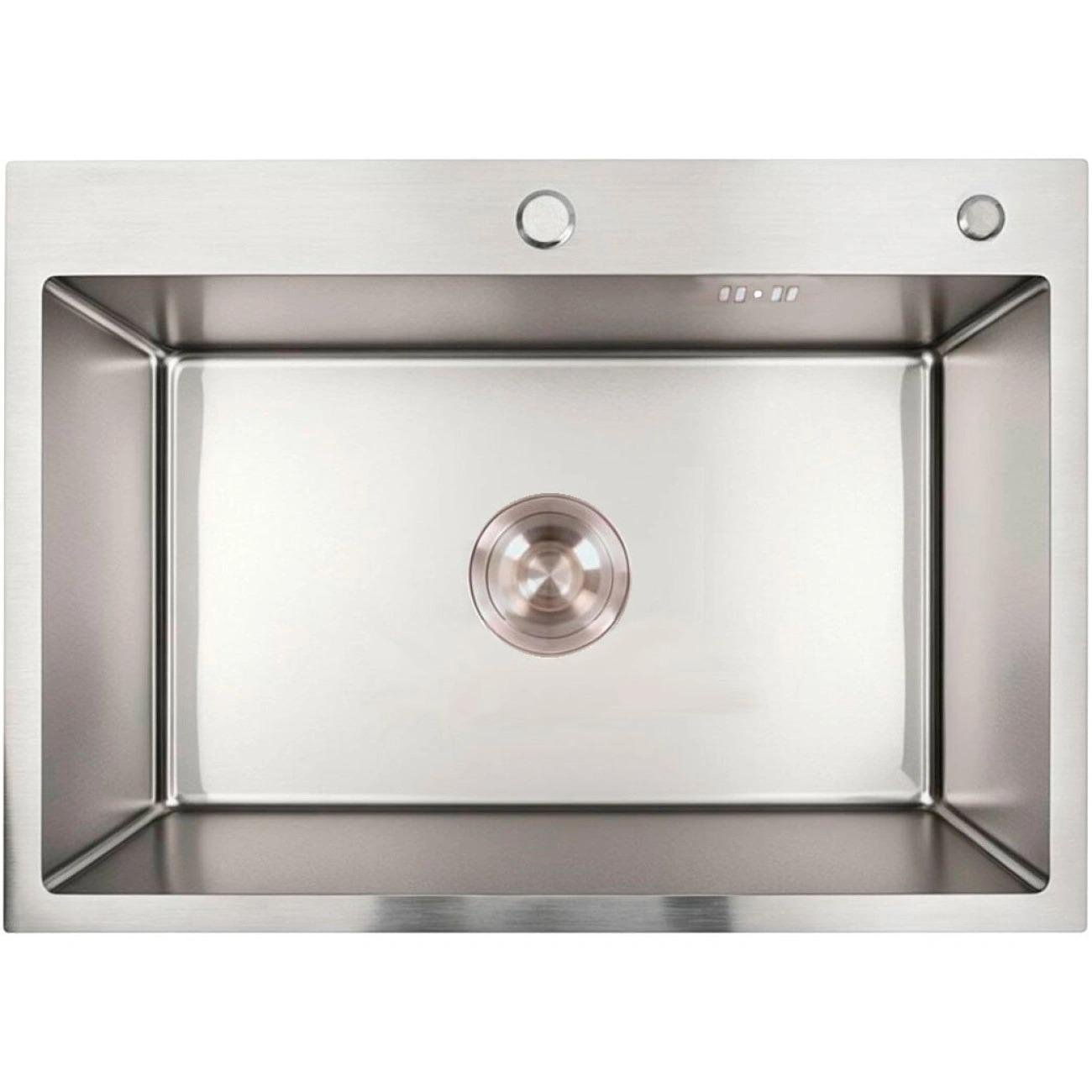 Мийка кухонна Valeso Handmade з нержавіючої сталі 3,0/0,8 мм 70x50 см (26643270)