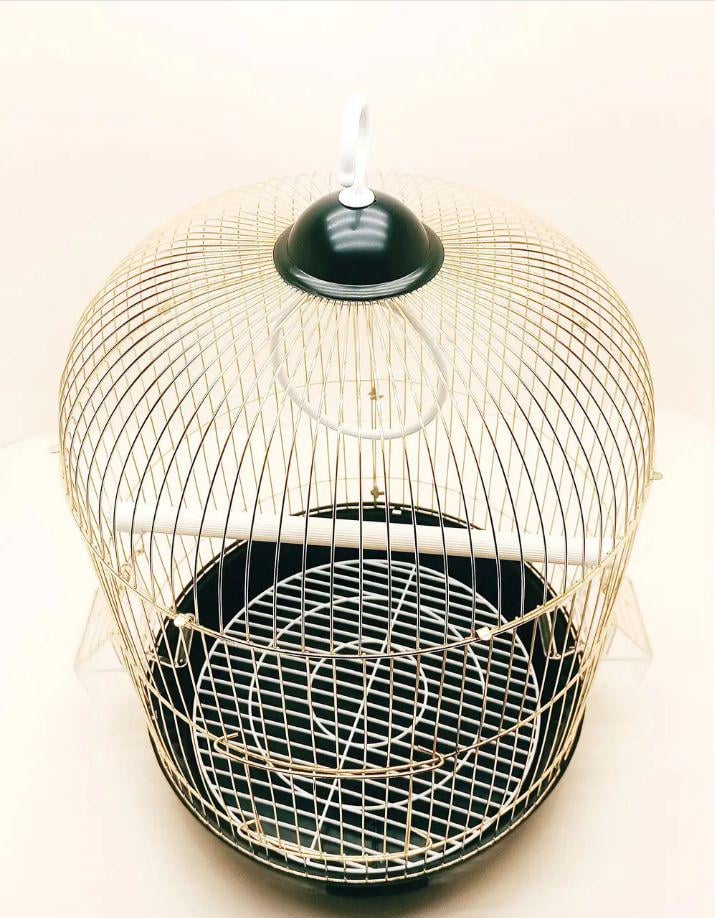 Клетка для птиц A309D 33х67 см Золотjй (395)