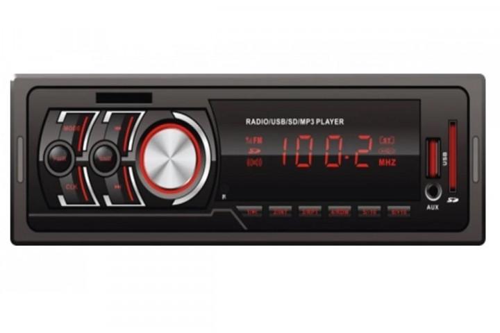 Автомагнітола KW MP3-602 1DIN з червоним підсвічуванням