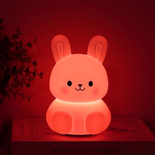 Ночник ARDERO SNL-R02ARD Зайчик RGB Белый (2589914530) - фото 7