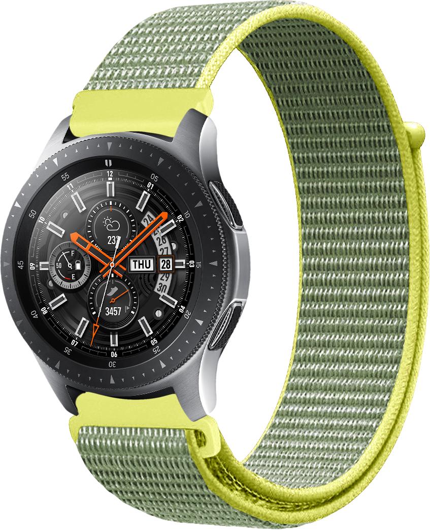 Ремешок нейлоновый Sport Loop для Galaxy Watch 42 мм Gray/Yellow (25514-63)
