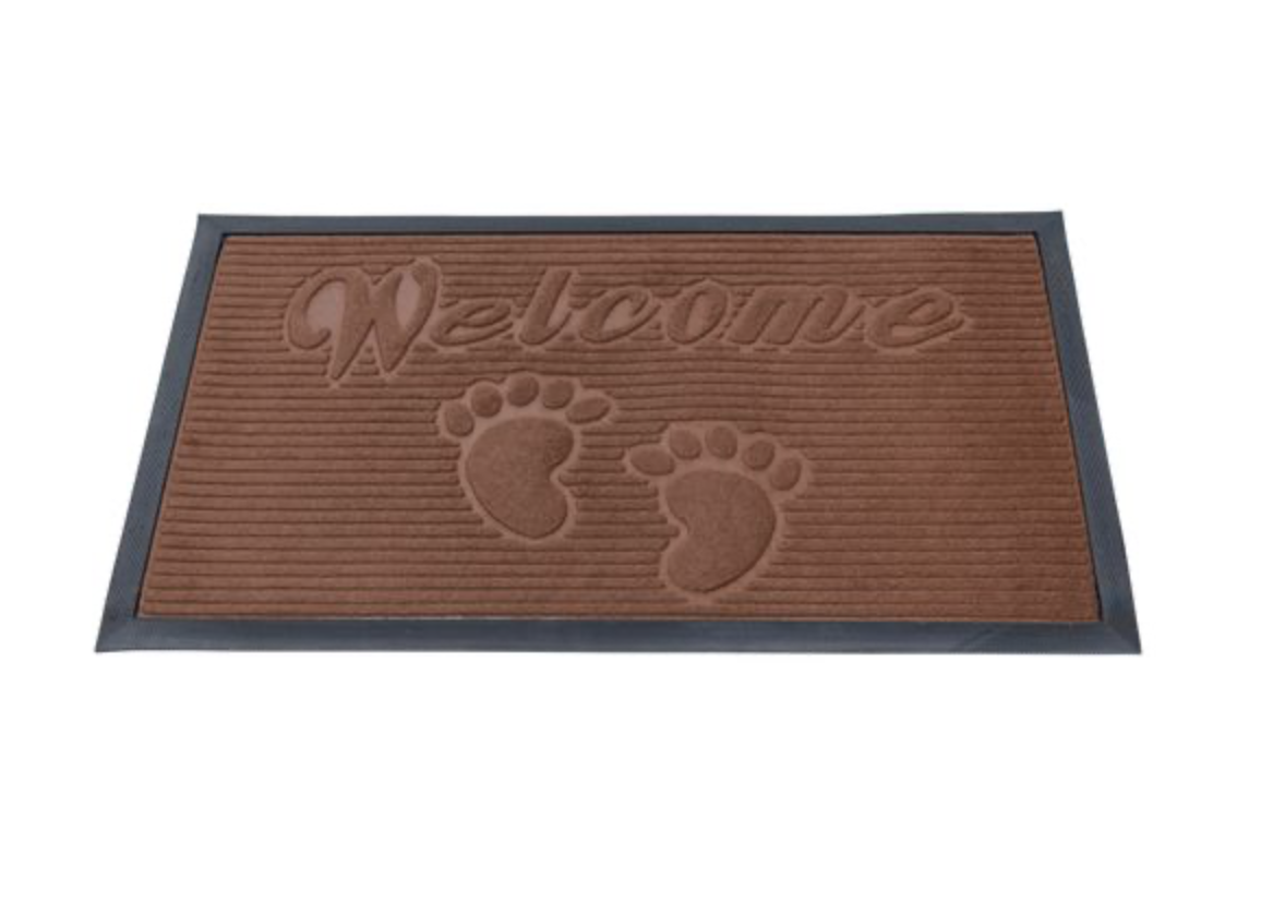 Грязезащитный коврик 45х75 см Коричневый (2366 Kha)