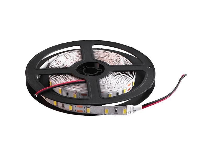 Світлодіодна стрічка LED UA 5630 60 LED 10 мм 12 В 14,4 Вт/м IP20 18-20 Лм Білий (1049)