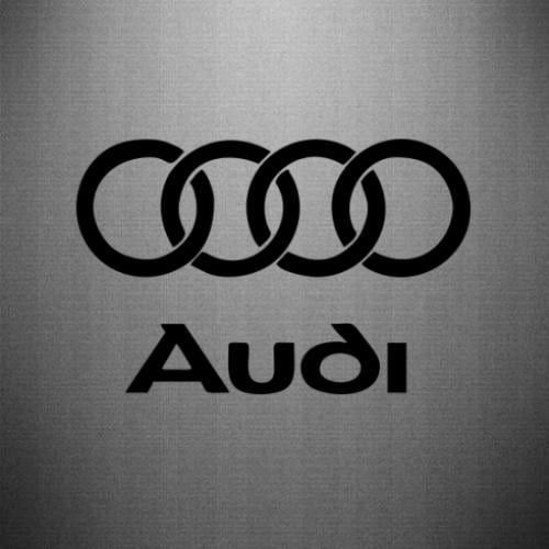 Наклейка Audi 50x32,4 см Черный (21559470)