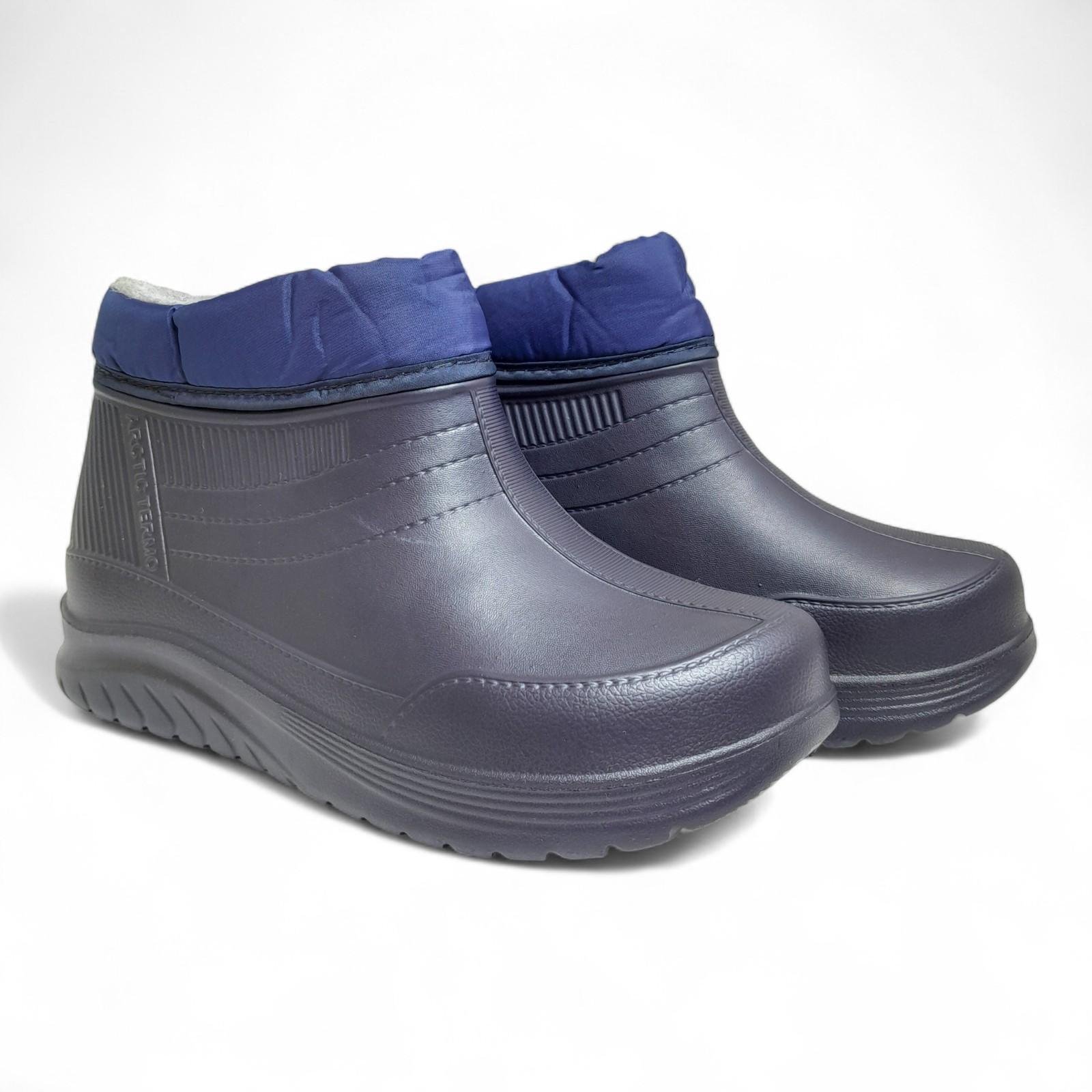 Галоши женские высокие теплые GIPANIS р. 38 24,5 см Синий (2765088551)