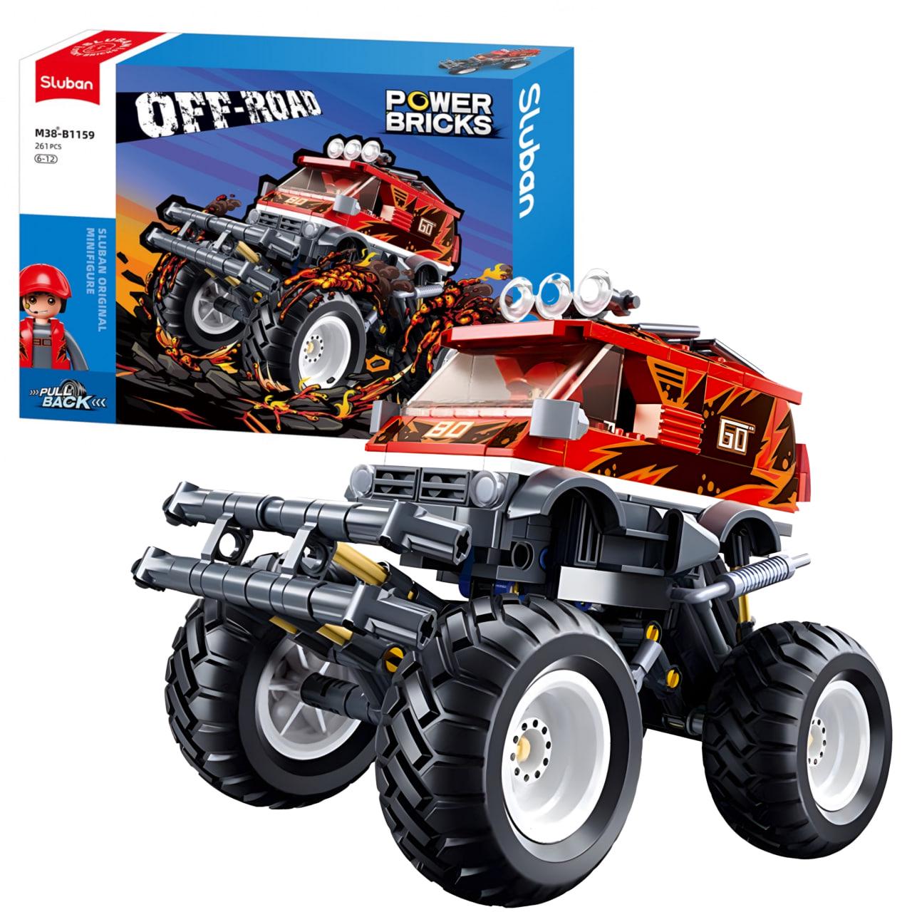 Конструктор Sluban Позашляховик 261 дет. (M38-B1159)