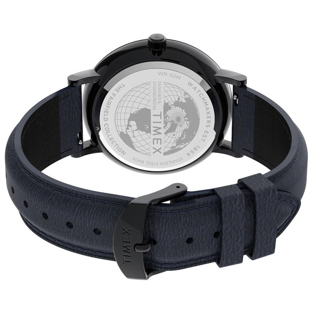 Наручний годинник чоловічий Timex Fairfield кварцевий Gray (Tx2u89100) - фото 4 Наручний годинник чоловічий Timex Fairfield кварцевий Gray (Tx2u89100) - фото 4