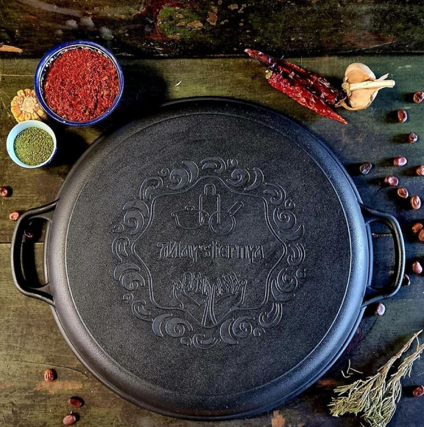 Жаровня-гриль Maysternya чавунна 40х4 см (400-40Gr) - фото 3
